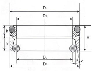 XY Type Floating Seals Mechanical Face Seals Combination Seals