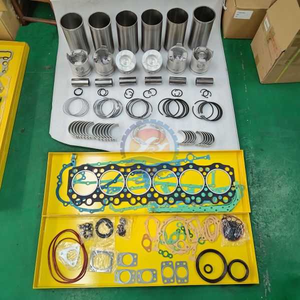 J05E J08E J08C P11C EP100 Overhaul Rebuild Kit Gasket Set EP100 Liner Kit Piston Kit for Hino Engine EP100 Rebuild Set