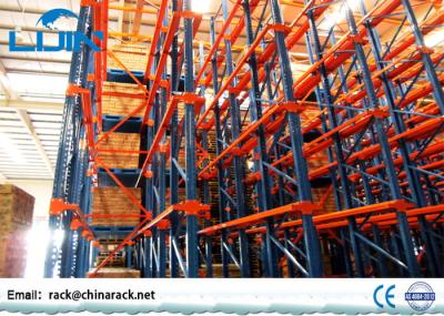 Drive In Selective Pallet Racking System , Warehouse Drive In Racking For Sale