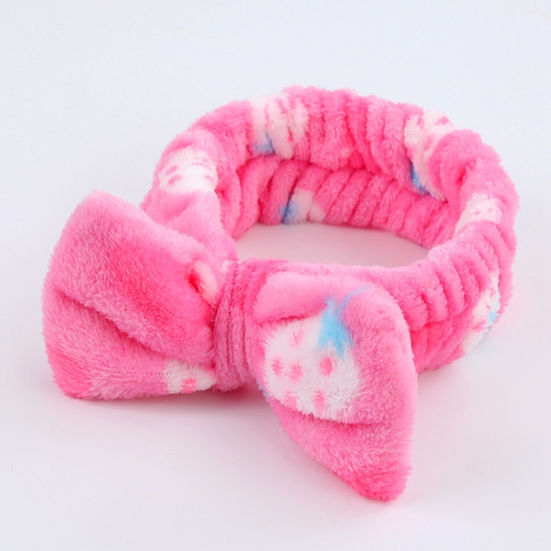 Eco Friendly Microfiber Hair Band / Women'S Spa Headband 5x19cm For Long Term Use