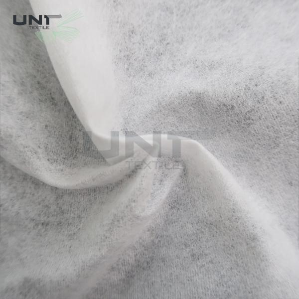 100%Polyester/tela de tecelagem não de nylon Rolls de Spunlace da fibra da ilha do mar das Anti-bactérias 60gsm para a máscara protetora não tecida