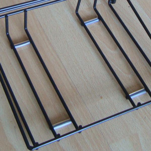 Метал коробка чая/стеллаж для выставки товаров пакетика чая, полка дисплея провода для пакета чая