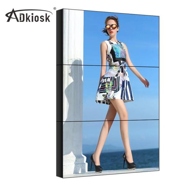 4k 55 Inch Advertising Video Wall Indoor Lcd Splicing Screen 2x2 3x3
