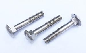 Carbon Steel / Stainless Steel Round Head Carriage Bolt M4 - M52 With Square