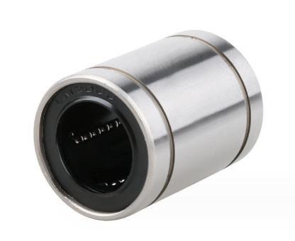 Rolamento linear cilíndrico de metal durável, rolamento de bola de movimento linear industrial