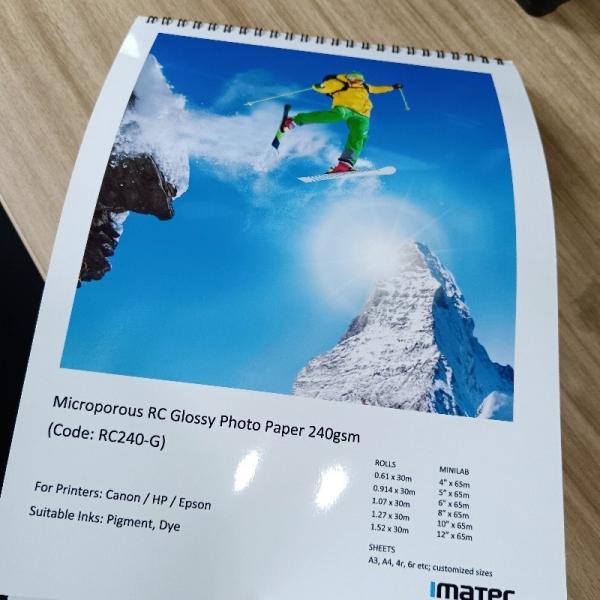 Waterproof 240gsm High Glossy Inkjet Paper 4R/5R Sheets Printing Photo Paper