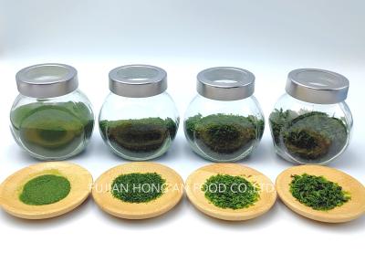 Aonori Green Seaweed Flakes Crispy Texture for Gourmet and Nutritious Snack