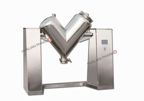 Pharma V Shape Powder Mixer Stainless Steel Food Cosmetic Blending Support