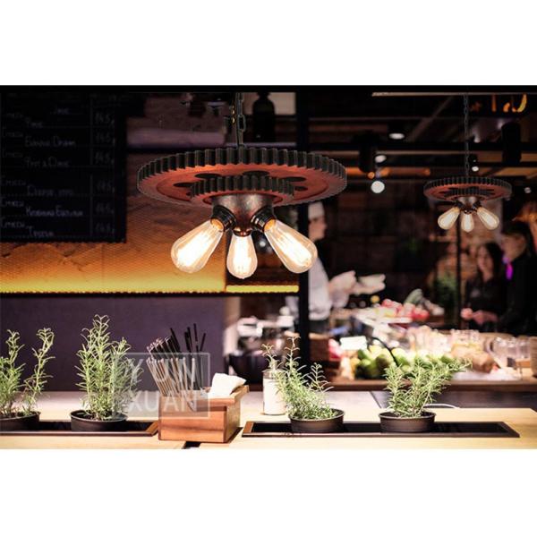 Loft Retro Pendant Lamp Industrial Iron Chandelier Personality UFO Pendant Lamp（WH-VP-245)