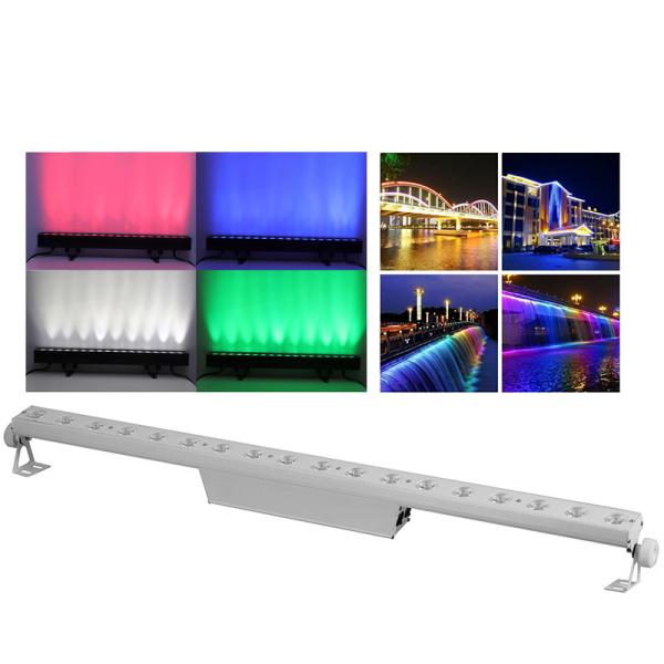 LED Stage City Профессиональный пиксельный бар 18*4W RGBW Внутренний свет для пр