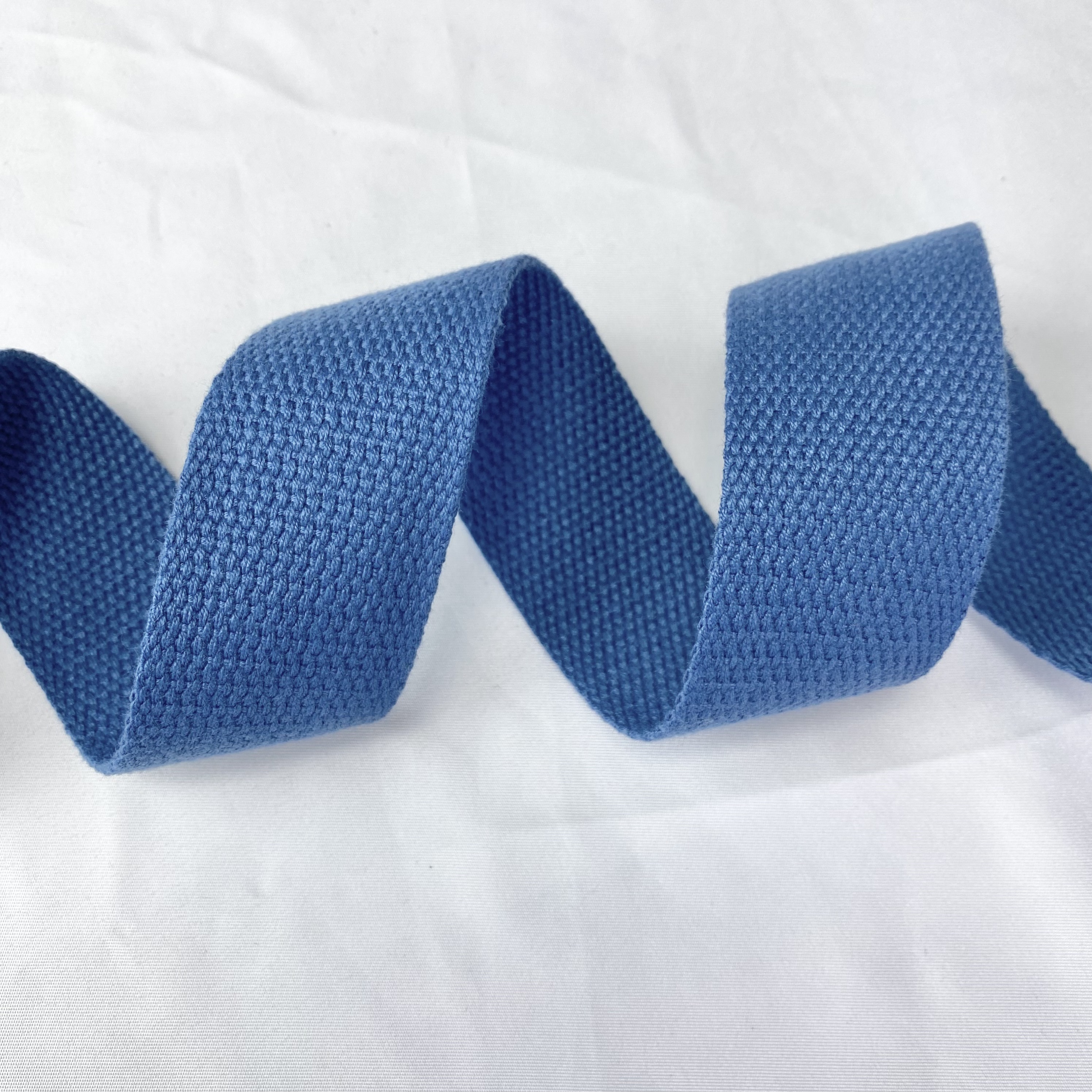 Soft bead Polyester-cotton webbing in a variety of colors Dupont Tote bag strap Textiles
