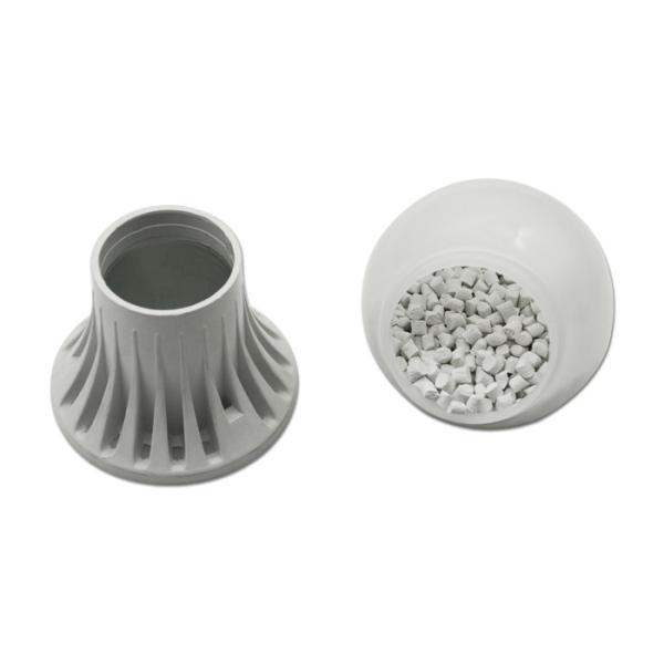 TCP200-30-06A High Thermal Conductivity White Thermal Conductive Plastic Material For Lamp Cup