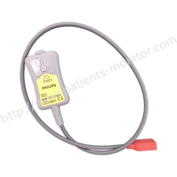Philip DECG Reutilizavel Legplate Adaptador Cable 989803137651 LOT120637 para o monitor de eletrodos espirais fetais