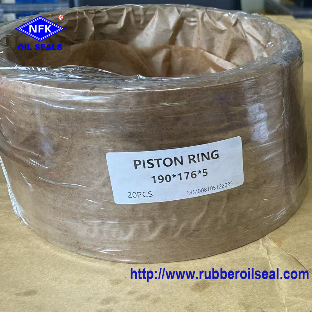 Premium 190x176x5T Heavy Duty Steel Piston Seal Ring for High Performance Ship Motor Repair