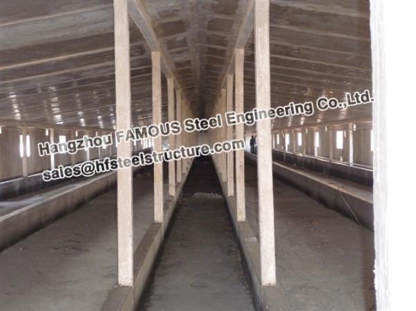 Metal Sheds Industrial Steel Buildings For Car Garage , Painted Or Galvanized