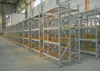 Système en plastique de défilement ligne par ligne de rouleau de gravité de Q235B de carton de support en acier inoxydable d'écoulement
