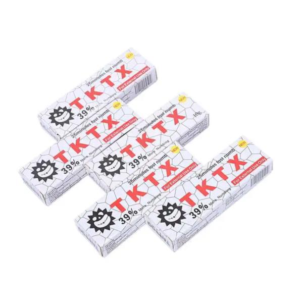 Deep Numbs 39% TKTX Numbing Cream White Numbing Cream For Eyeliner Tattoo