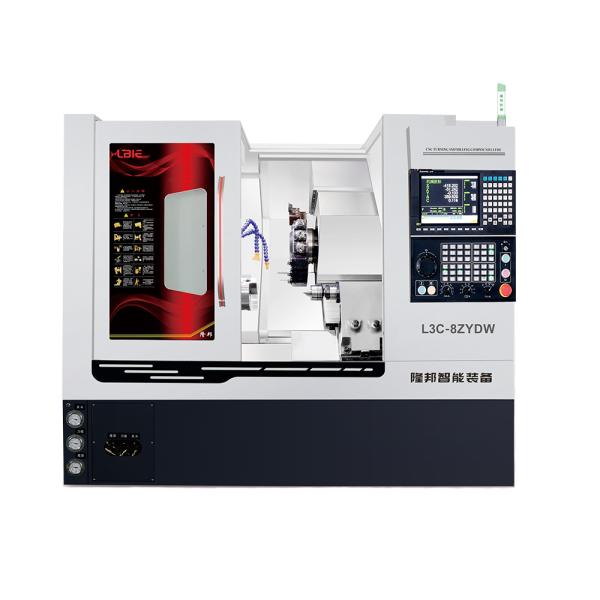 Smart Customized Mill Turn Cnc Machine With 4 Channels Hydraulic System