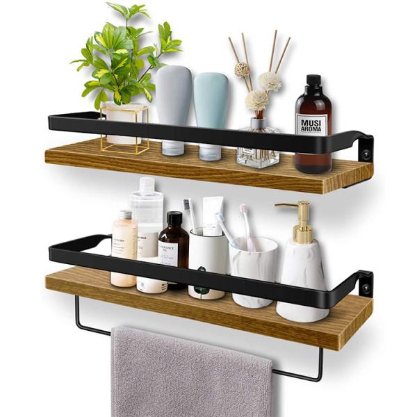 As your request Kitchen Corner Organizer Wall Mounted Type Rustic Wood Bracket Heavy Duty