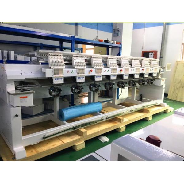 Computer 8 Head Wonyo WY1208C Commercial Embroidery Machine