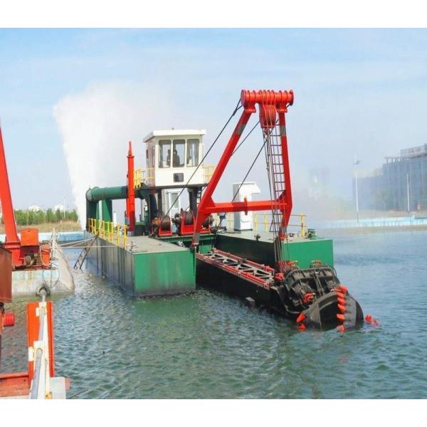 Discharge Distance 2000m 45&deg; Power 1233kw Equipment Dredger with Siemens PLC System