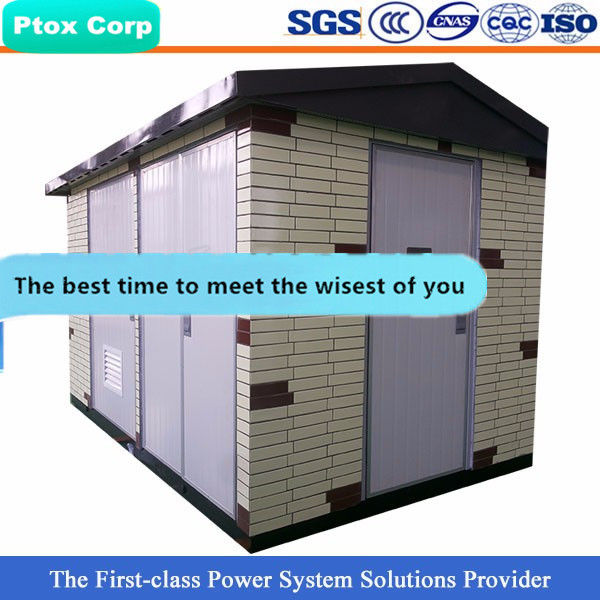 YBW 2017 hot sale outdoor distribution 500kva transformer substation