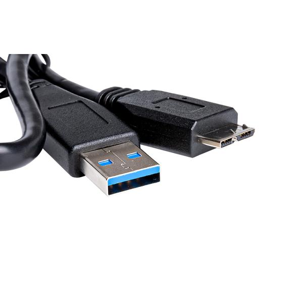 Black USB3.0 RJ45 Extension Cable Charging Data Transfer Cable