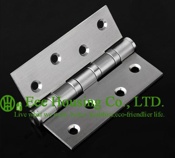 Brushed Finished 201 stainless steel Hinges for timber doors,ball bearing hinges, no noise