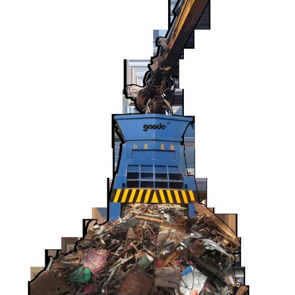 ISO90001 Vertical Shear Metal Scrap Shearing Machine For Packing Extruding