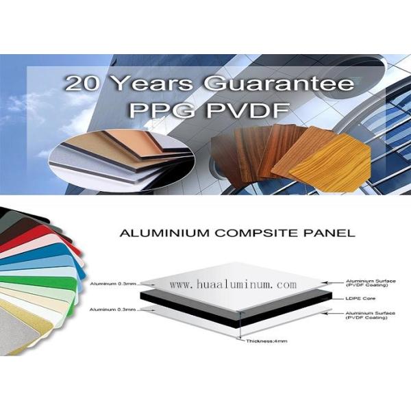 Mould Proof 1000mm ACP Aluminium Composite Panel For Exterior Wall