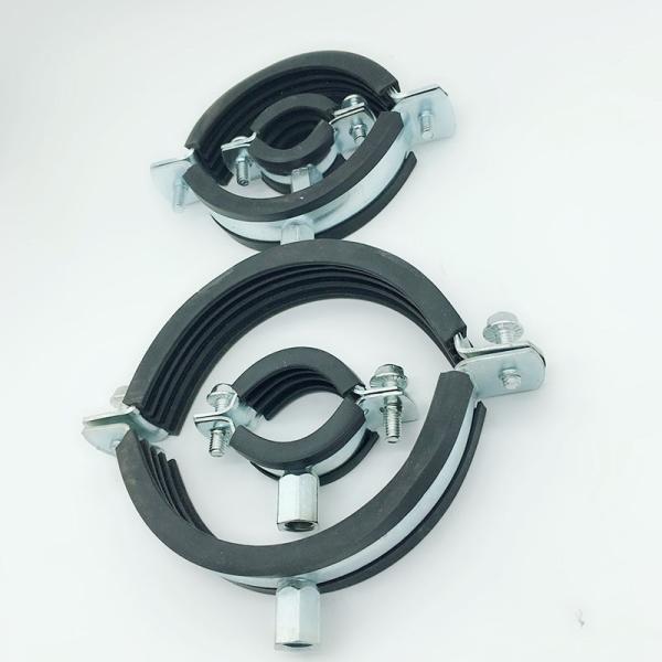 Vibration Damping Pipe Routing Clamps Zinc Plated Mounting Strut Channel For Pipe Lines
