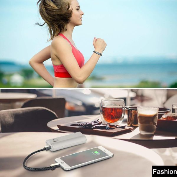 USB C To USB C Short Charging Cable 7.9in Portable Fashion Fast Bracelet Charger Wrist Data Transfer Cord For IOS Huawei Samsung Galaxy LG Android
