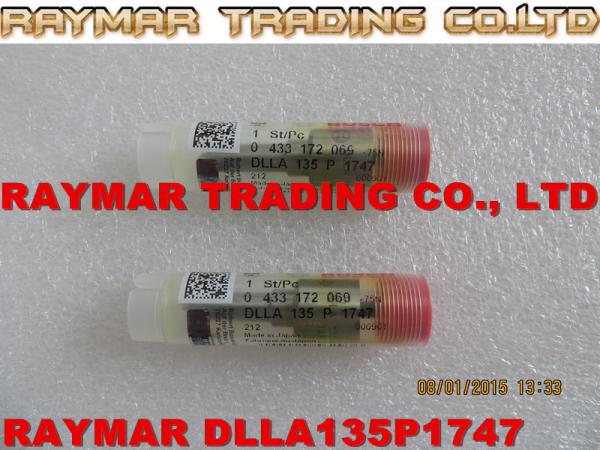BOSCH Fuel nozzle 0433172069, DLLA135P1747 for 0445120126, 0986AM0065, 32G6100010