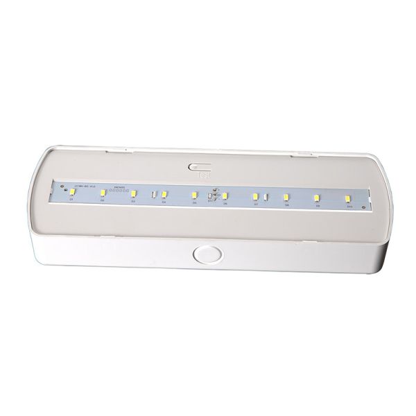 Emergency Rechargeable LED Light with Ni-Cd Battery and Fire Resistance ABS for 3 Hours Duration Time