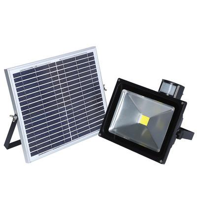 Residential Solar Powered LED Flood Light / Cool White 50W LED Flood Lamp
