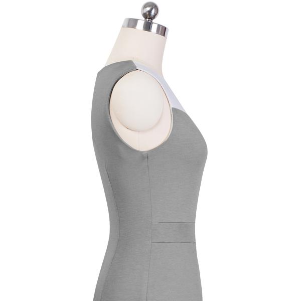 Платья женщин занятия 2PCS Dacron случайные назад застегивают на молнию