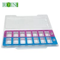 Disposable Medical Plastic Packaging PET Hinged Clamshell Packaging