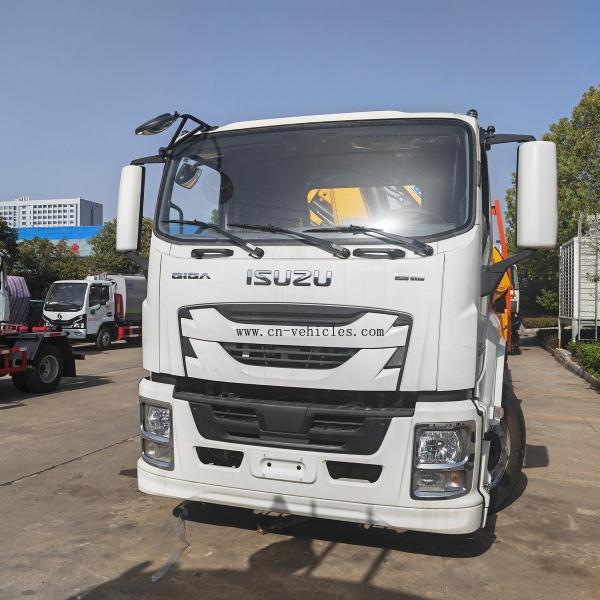 ISUZU Truck Mounted Crane 8ton Mobile Folding Boom Truck Crane