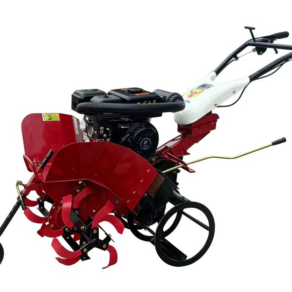 Adjustable Working Width 45-85cm Mini Power Tiller Cultivator with Roary Function