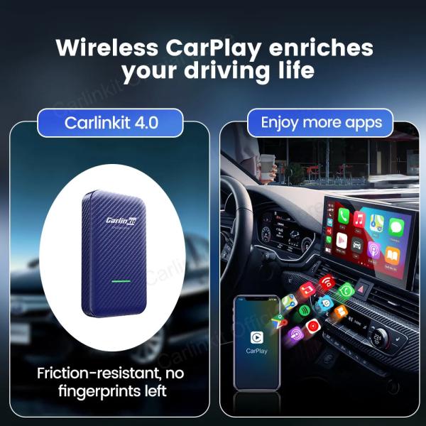 Wireless Android Auto And Carplay Adapter Usb Dongle