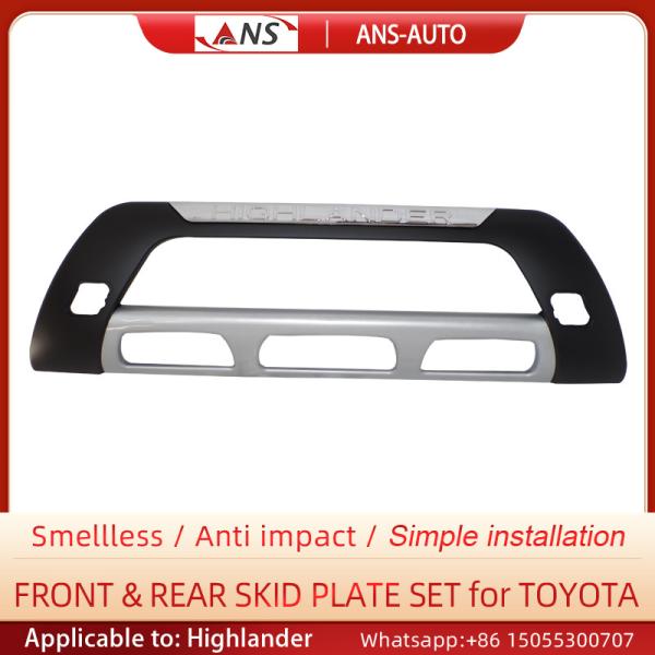 Red Auto Toyota Highlander Bumper Guard ISO9001 Certification