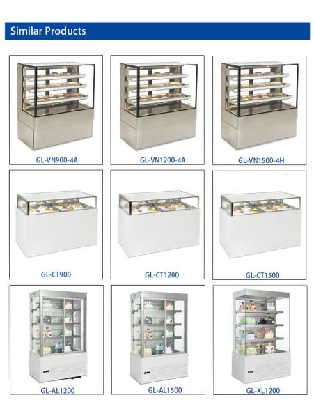 Unidades de refrigeração industriais de ventilação / armazenamento a frio industrial de -16 °C a -18 °C com base de mármore