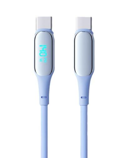 27W Fast Charging USB C to Lightning Cable with Digital Display 1m/2m CC60W/CL27W 3A