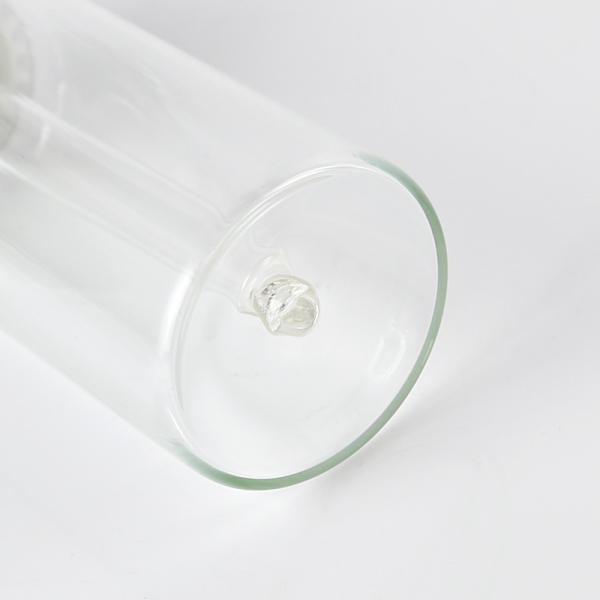 K1003 Clear Glass Serum Dropper Bottles Nonspill Alkali Resistant