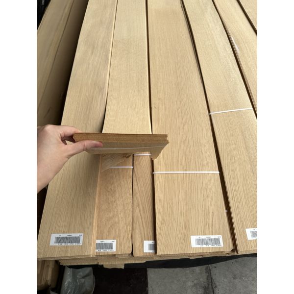 Coupe trimestrielle de placage en bois de chêne blanc américain pour meubles haut de gamme