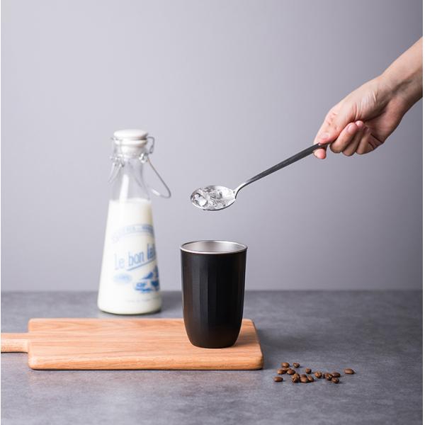 Black Stainless Steel Tumbler Insulated Vacuum Coffee Mug For Cold  Hot Drinks