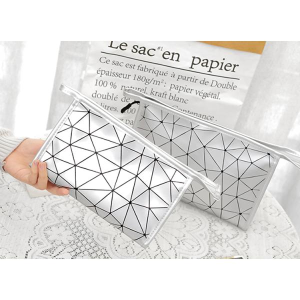 Custom logo portable large capacity simple waterproof travel toiletries storage bag