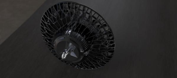 140LM/W 240W UFO LED High Bay Light IP66 PMMA Lens 3030 Chips 5 Years Warranty