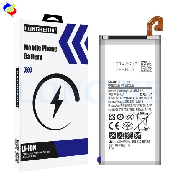 Bateria de telefone móvel de capacidade 2400mah para Samsung J3 Pro 2017/J3 2017 EB-BJ330ABE