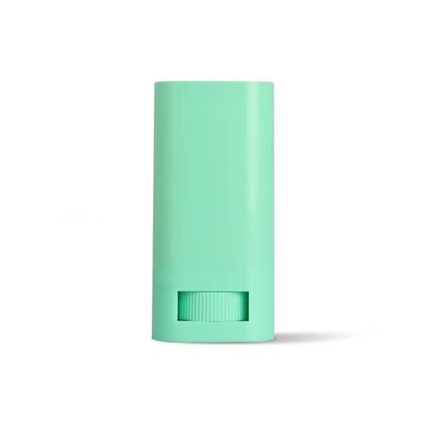 Industrial Cosmetic Oval Lotion Bar Stick Refillable Plastic Purple Lipbalm Tube Twist up Deodorant Container 5g 15g 20g